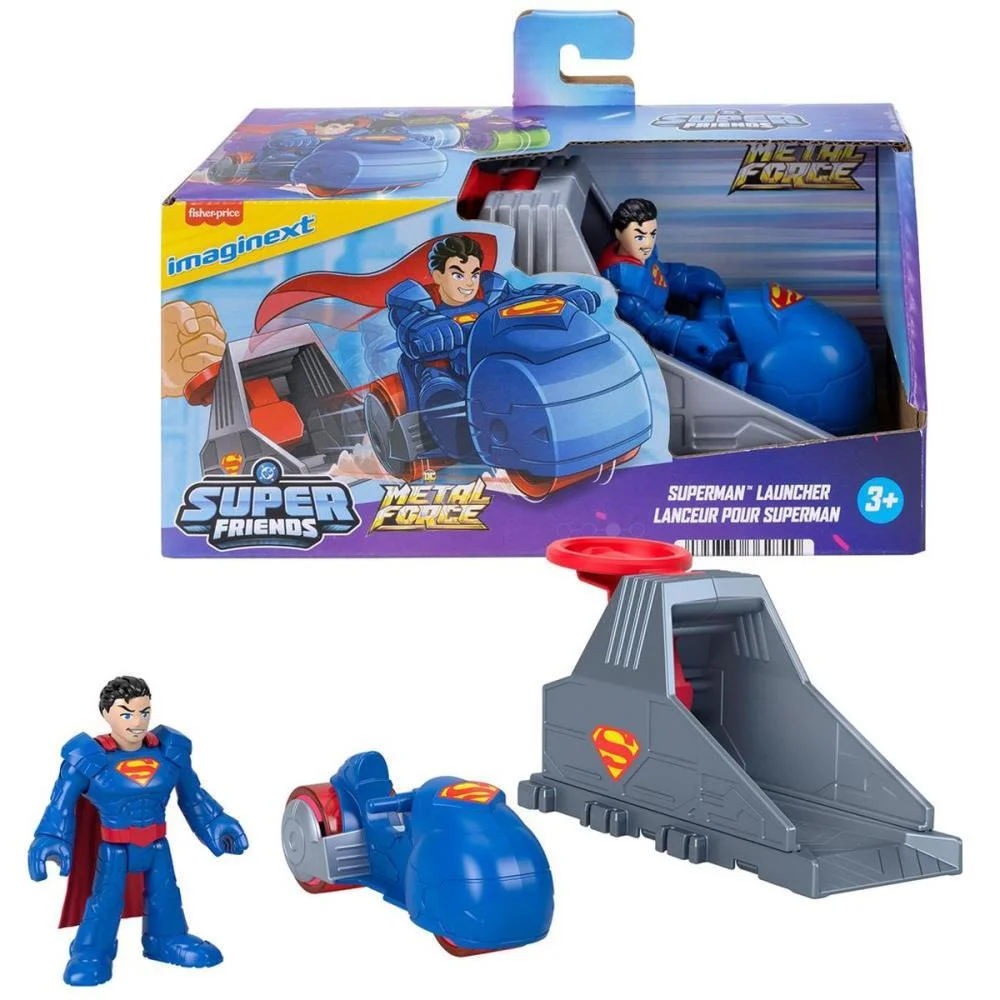 Imaginext Dcsf Lancador De Personagem (S Mattel - imagem 8
