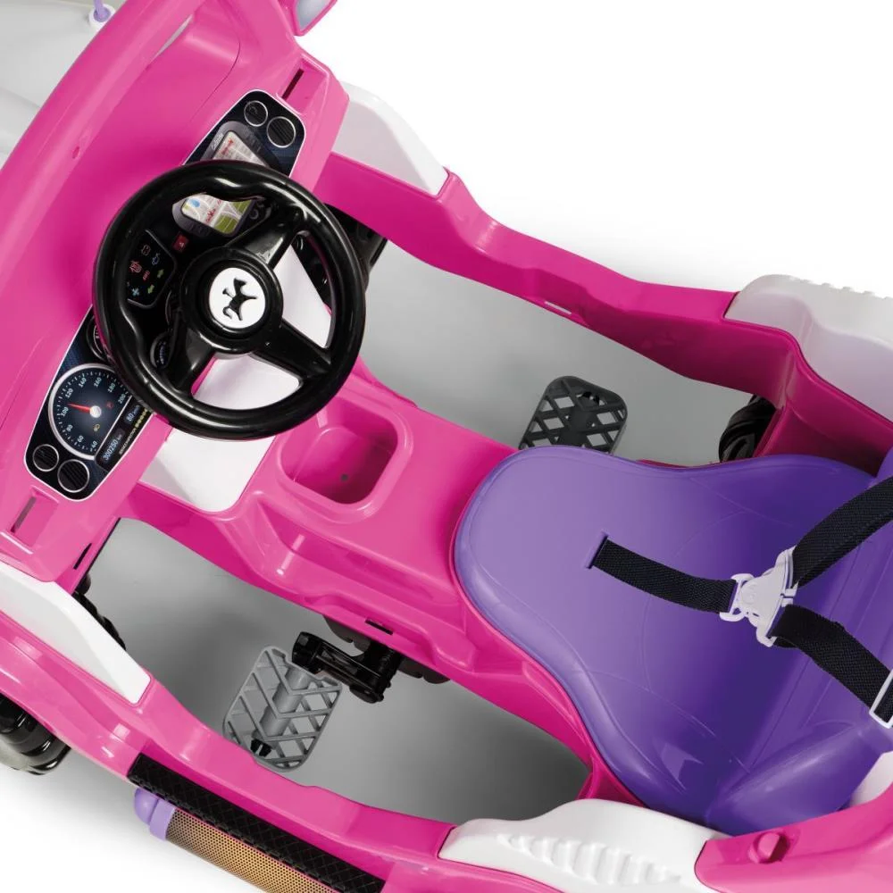 Veiculo Para Bebe Diipi Rosa C/Som 30Kg Calesita - imagem 8
