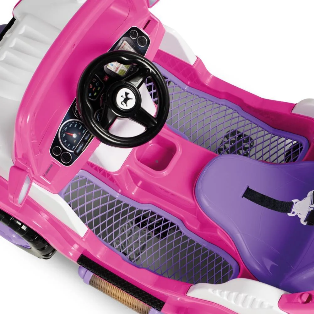 Veiculo Para Bebe Diipi Rosa C/Som 30Kg Calesita - imagem 9