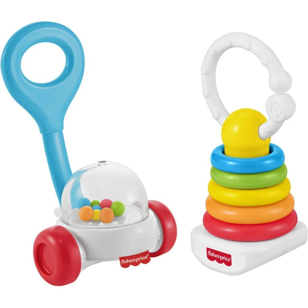 Fisher-Price Newborn Toys Cocalhos Divertidos 2-Pack Mattel - imagem 2