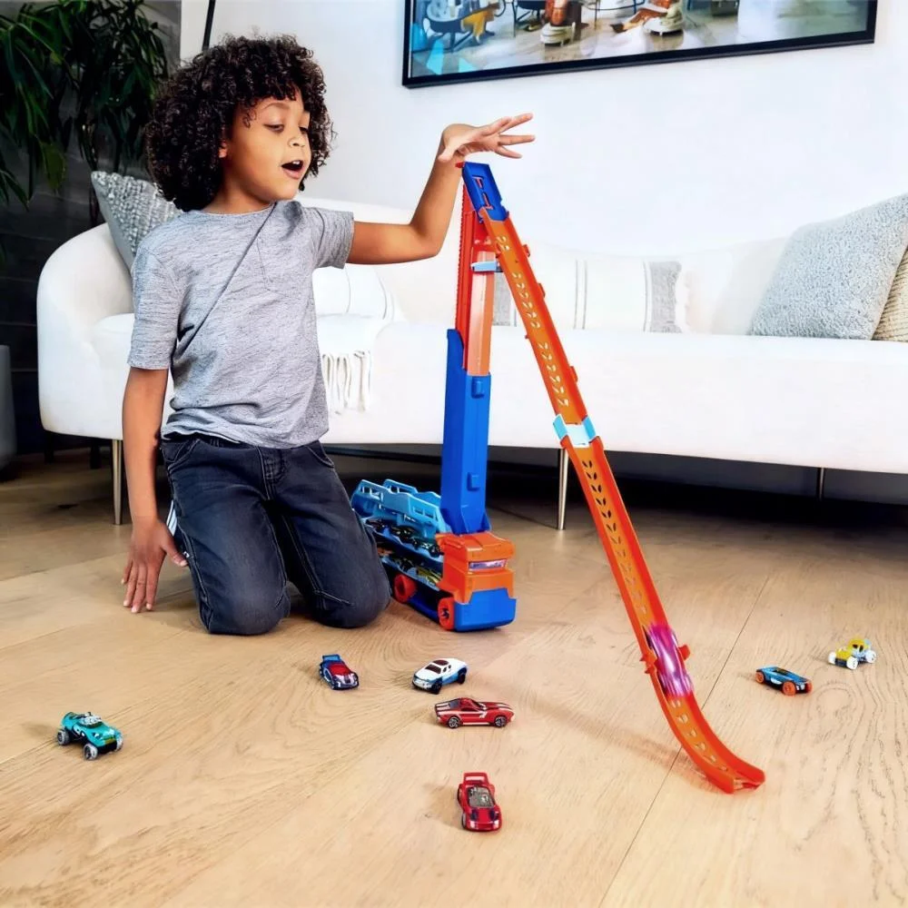 Hot Wheels Pista City Transporte De Queda Rapida Mattel - imagem 11