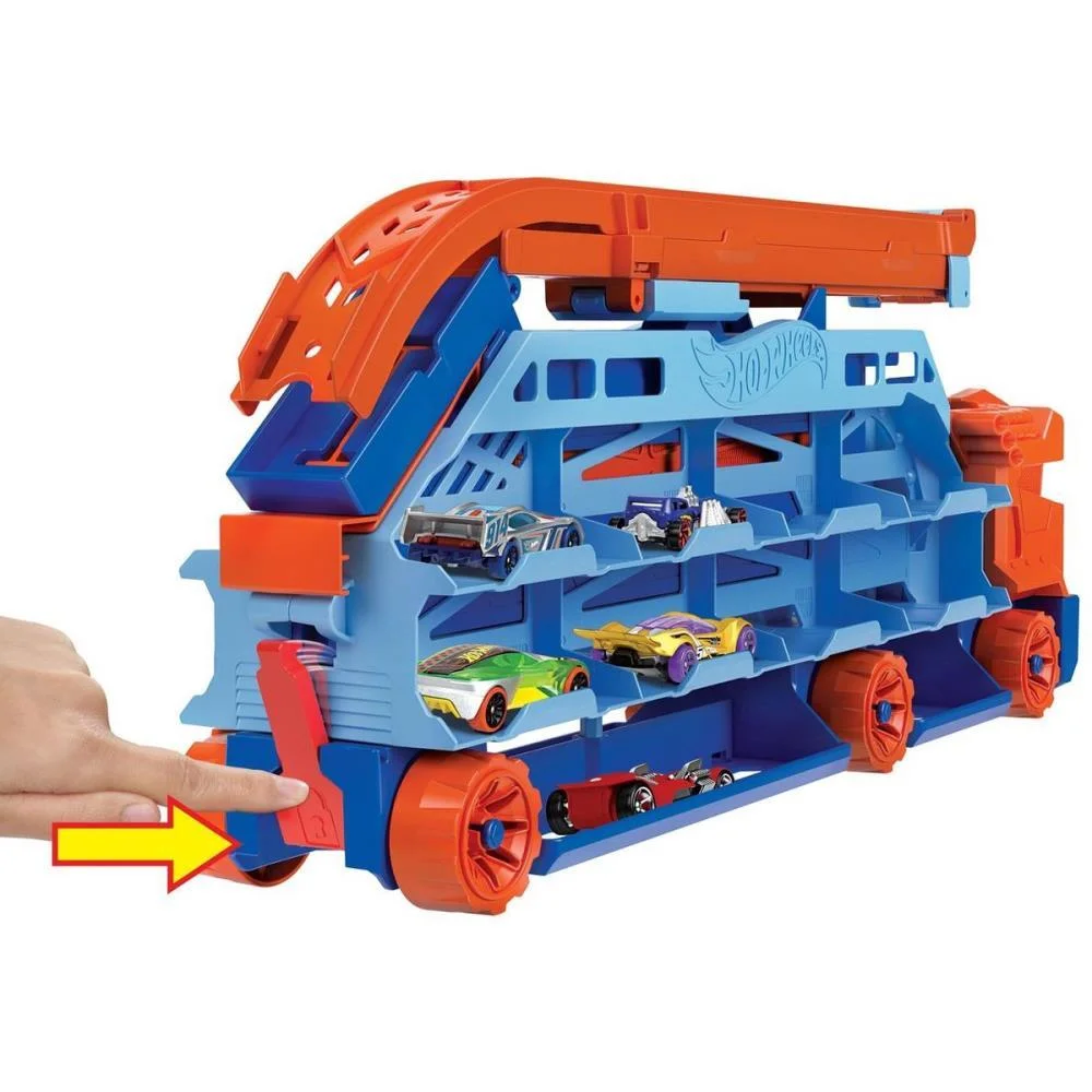 Hot Wheels Pista City Transporte De Queda Rapida Mattel - imagem 5