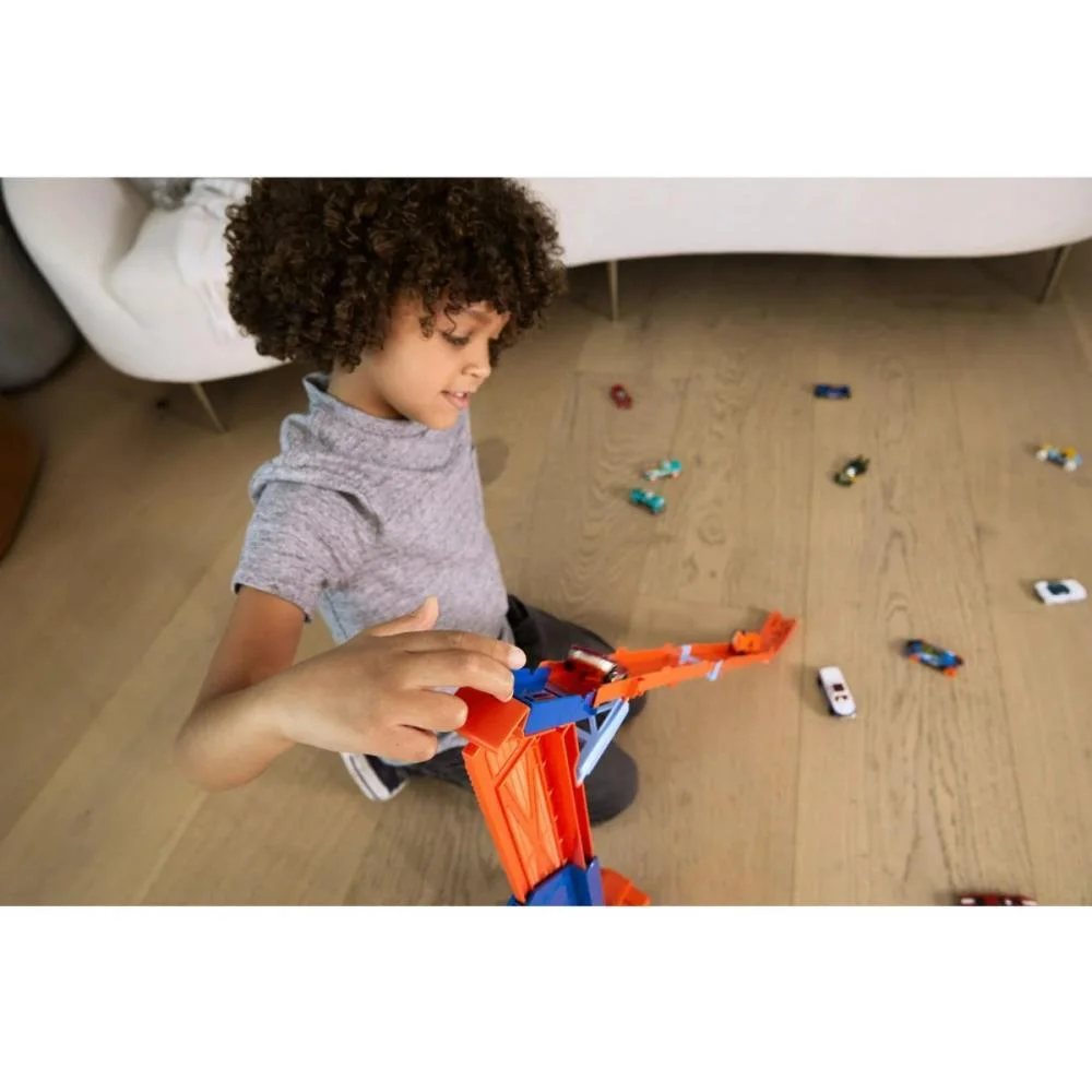 Hot Wheels Pista City Transporte De Queda Rapida Mattel - imagem 9