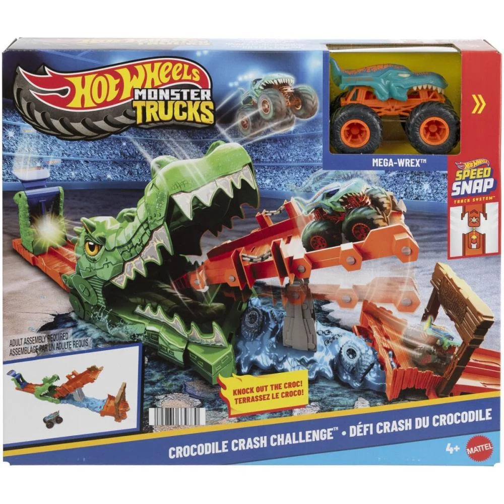 Hot Wheels Monster Trucks Desafio Do Crocodilo Mattel - imagem 12