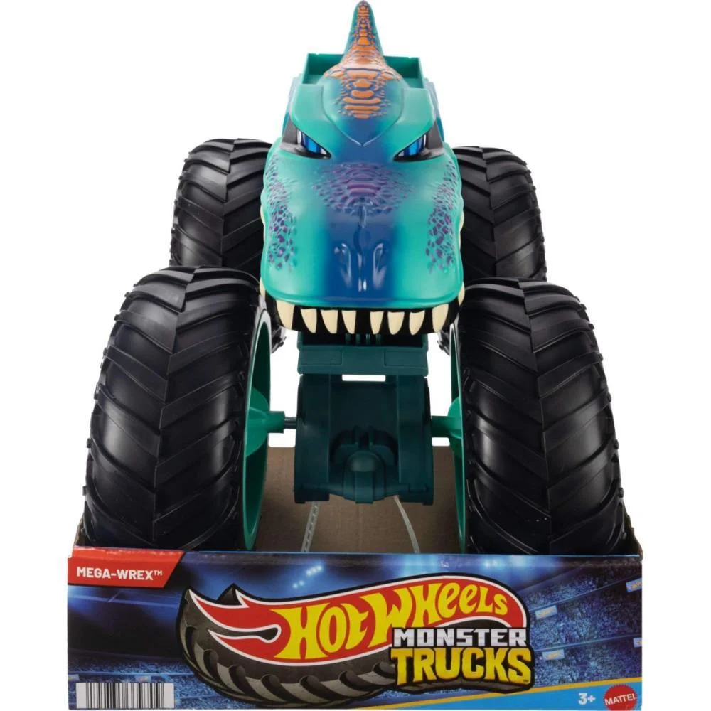 Hot Wheels Monster Trucks Scale Mega Wrex Xl Mattel - imagem 4