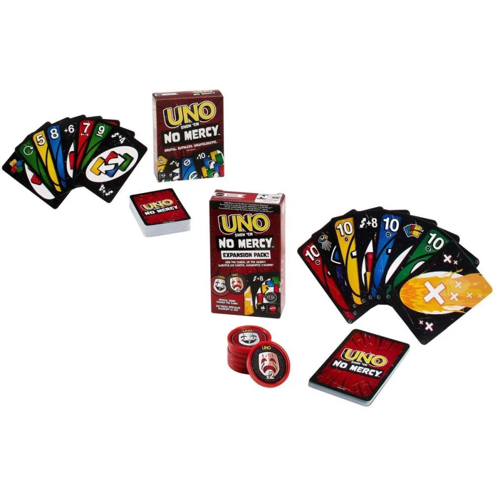 Jogo De Cartas Uno No Mercy Extencao Adic. Mattel - imagem 3