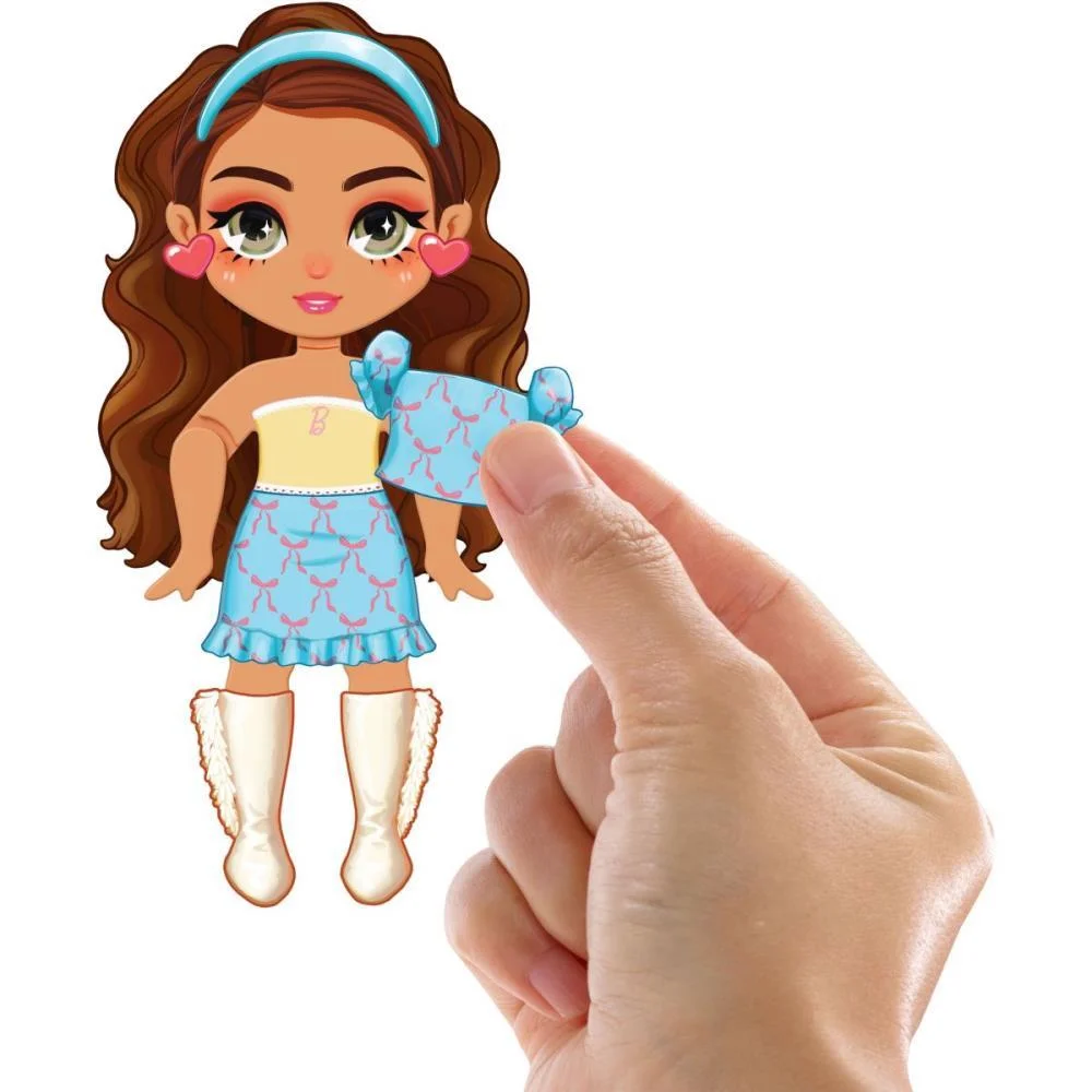 Barbie Stickee Style Boneca Vinil C/Stickers (S) Mattel - imagem 11