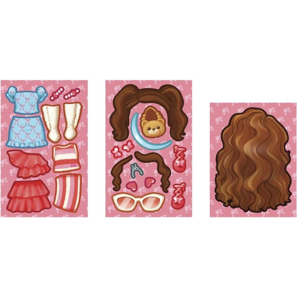 Barbie Stickee Style Boneca Vinil C/Stickers (S) Mattel - imagem 14