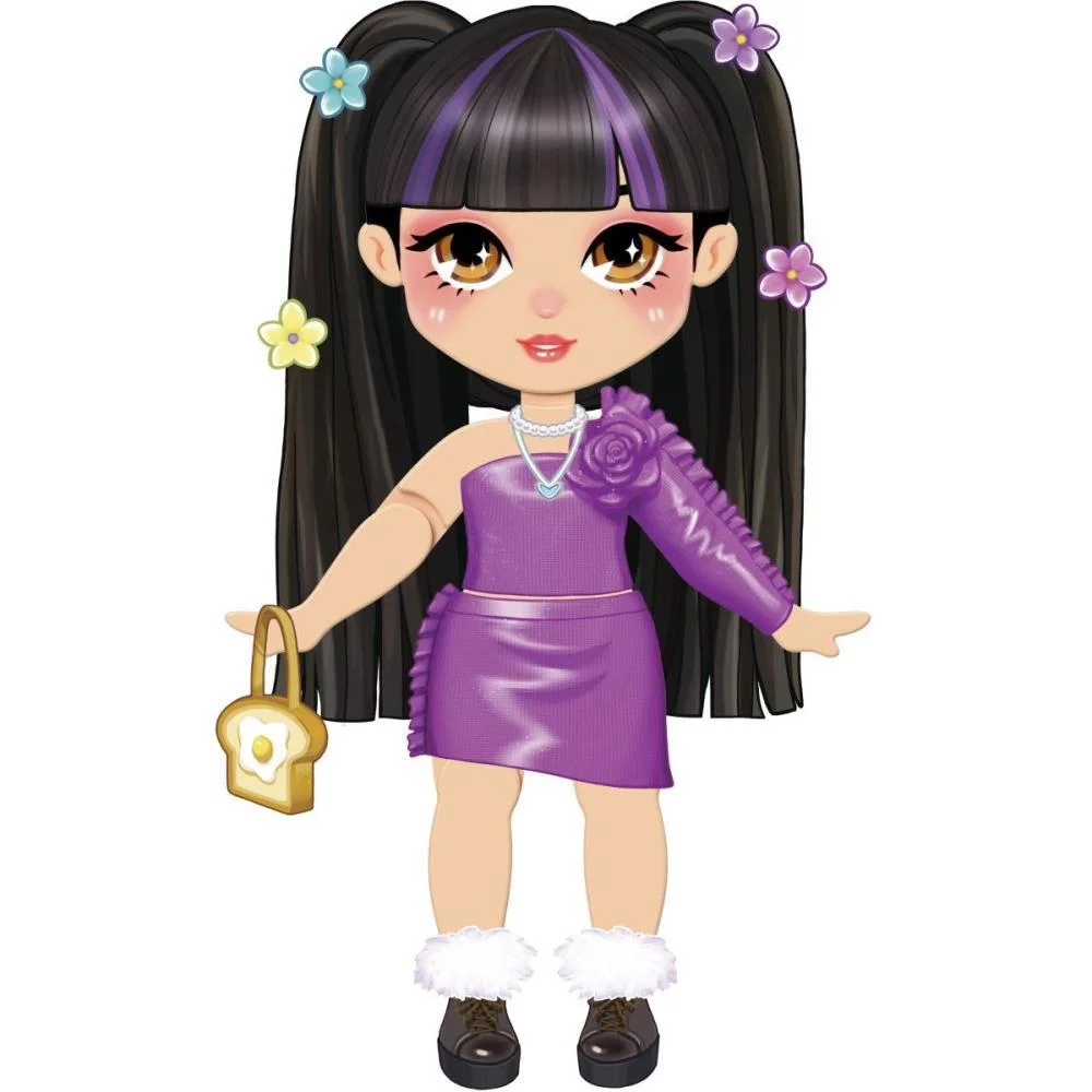 Barbie Stickee Style Boneca Vinil C/Stickers (S) Mattel - imagem 24
