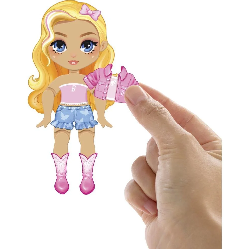 Barbie Stickee Style Boneca Vinil C/Stickers (S) Mattel - imagem 8
