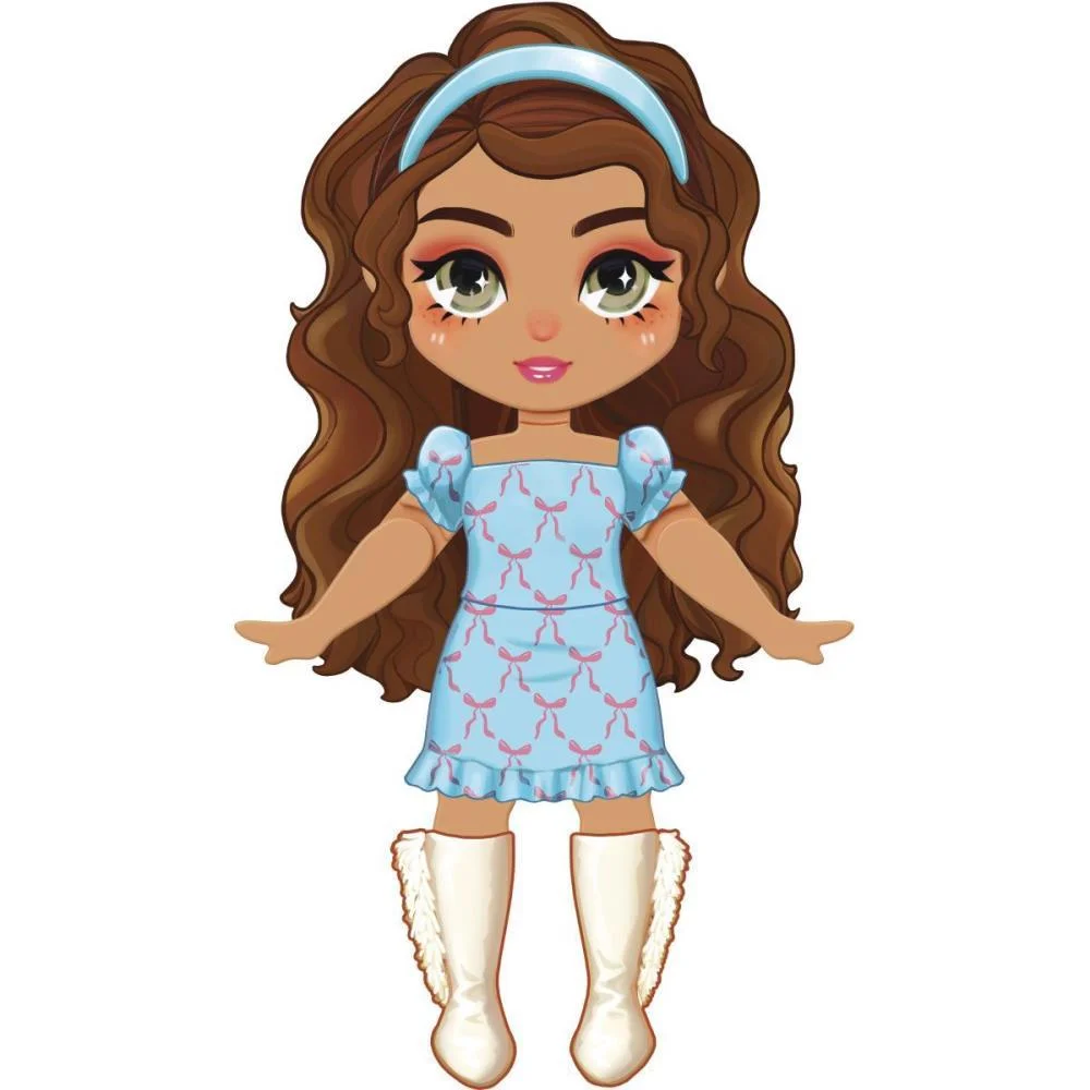 Barbie Stickee Style Boneca Vinil C/Stickers (S) Mattel - imagem 10