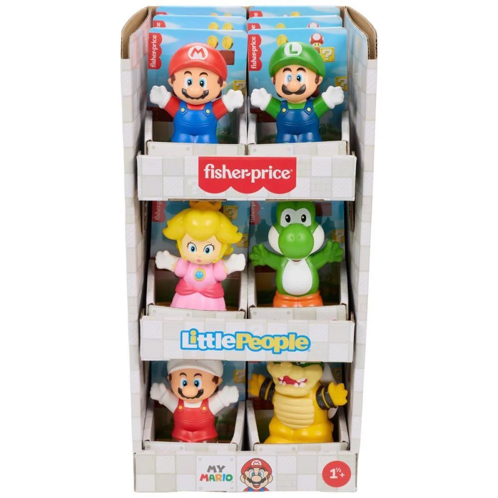 Fisher-Price Entretenimento Lp Fig.super Mario Bros (S) Mattel - imagem 3