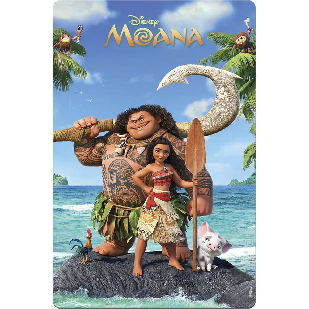 Quebra-Cabeca Cartonado Moana 100Pecas Toyster - imagem 5