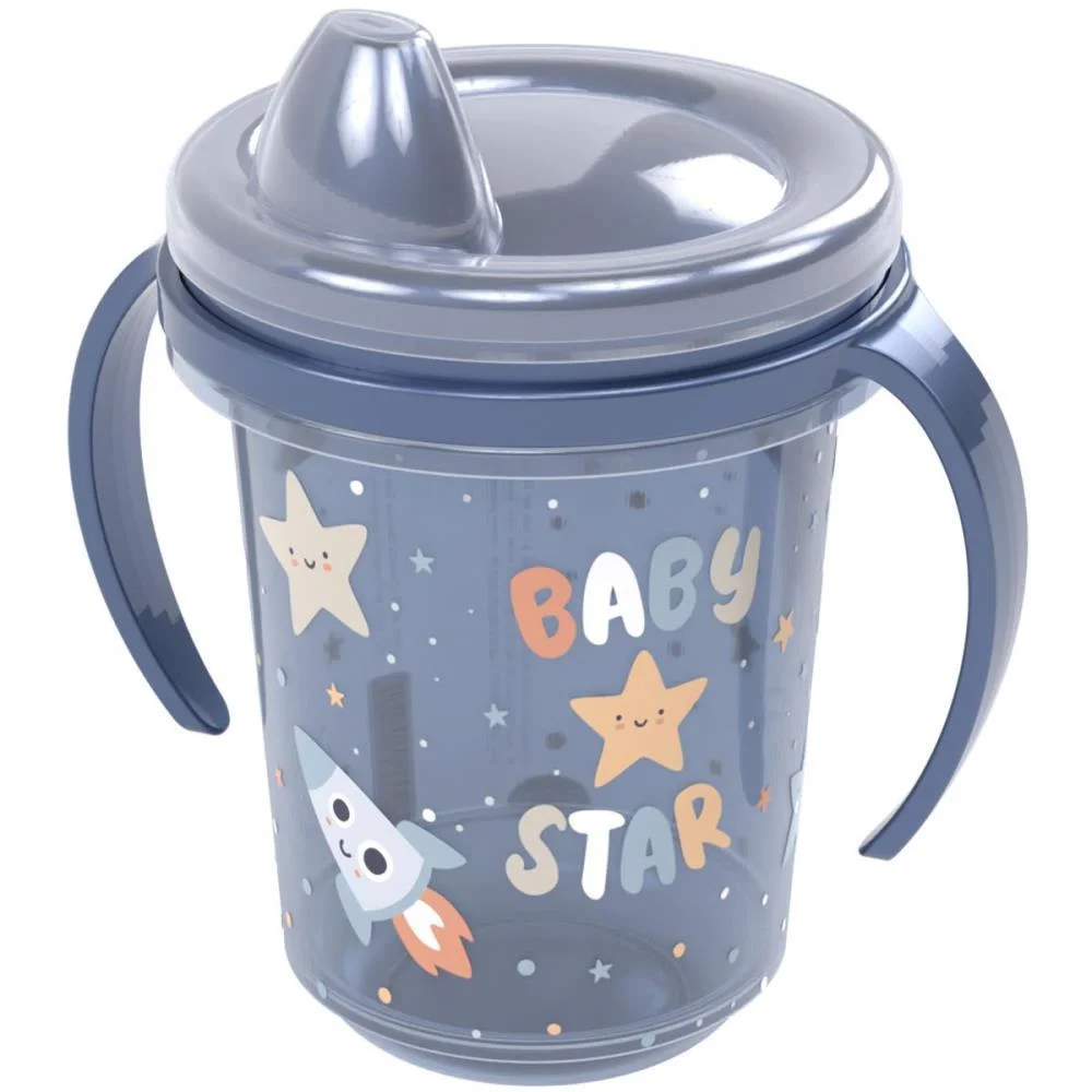 Copo Treinamento Trio Star Space 330Ml. Plasutil - imagem 3