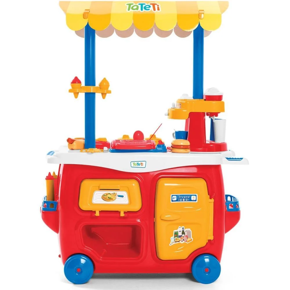 Brincando De Casinha Lanchonete Completa Tateti - imagem 4