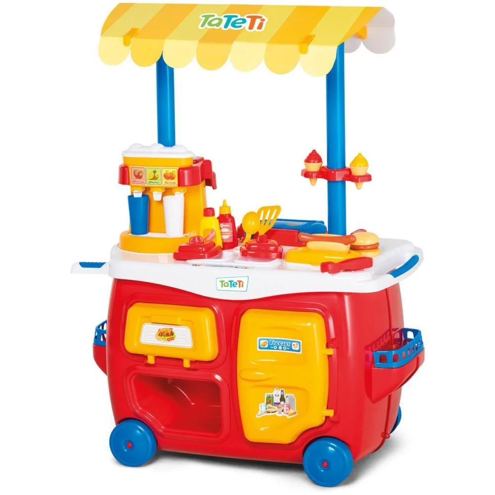 Brincando De Casinha Lanchonete Completa Tateti - imagem 5