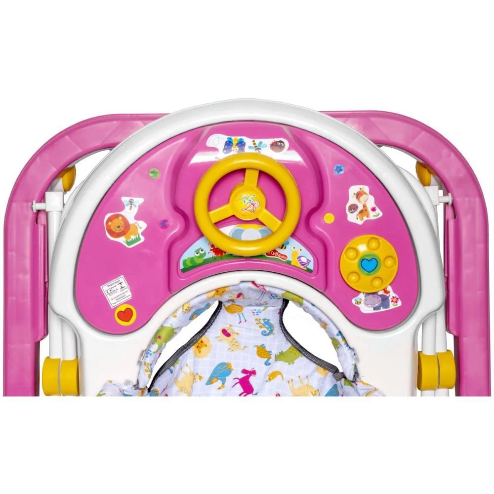 Andador Soft Way Sonoro Rosa Styll Baby - imagem 6