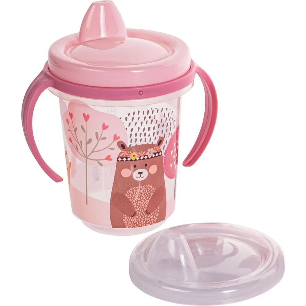 Copo Treinamento Trio Bichinhos Petit 330Ml Plasutil - imagem 3