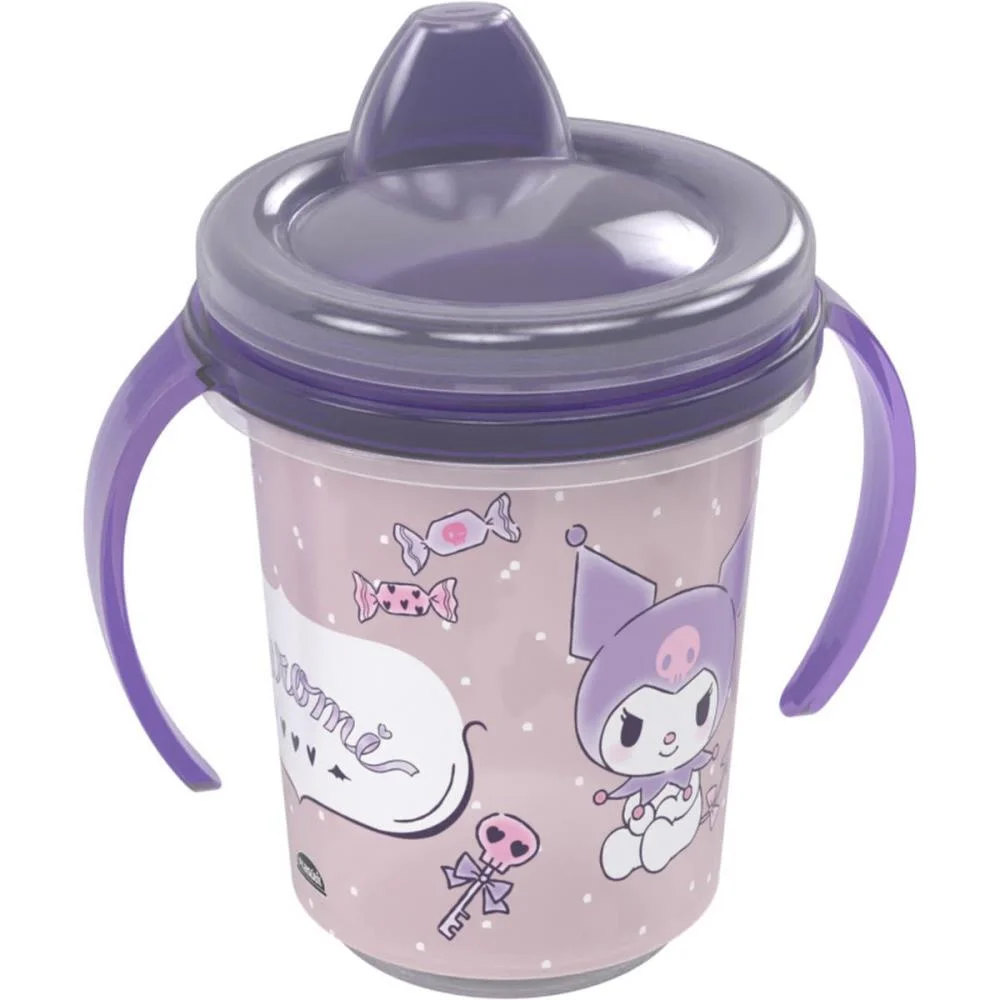 Copo Treinamento Kuromi Trio 280Ml Plasutil - imagem 3