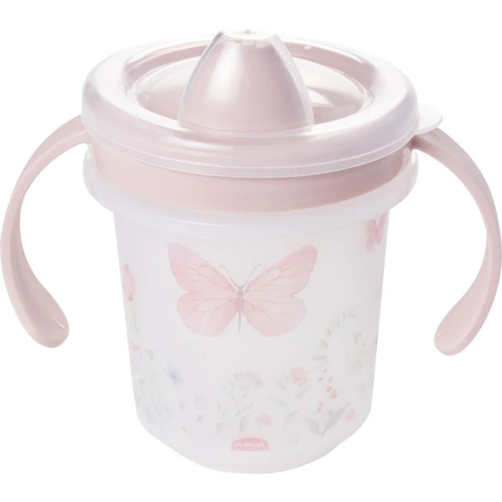 Copo Treinamento Trio Jardim Encantado 280Ml Plasutil - imagem 2
