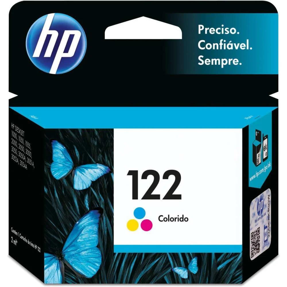 Cartucho Original Hp 122 Colorido Inkjet Hp - imagem 2