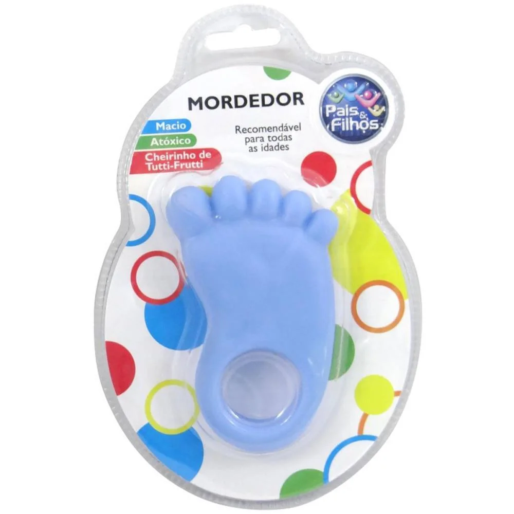 Mordedor Infantil Pezinho Sortido Pais E Filhos - imagem 5