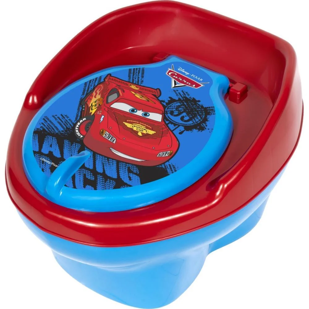 Troninho E Redutor Troninho Carros 2Em1 18+ Azul Styll Baby - imagem 3