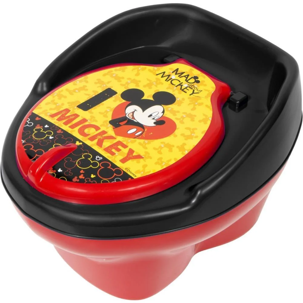 Troninho E Redutor Mickey Preto/Vermelho Styll Baby - imagem 6