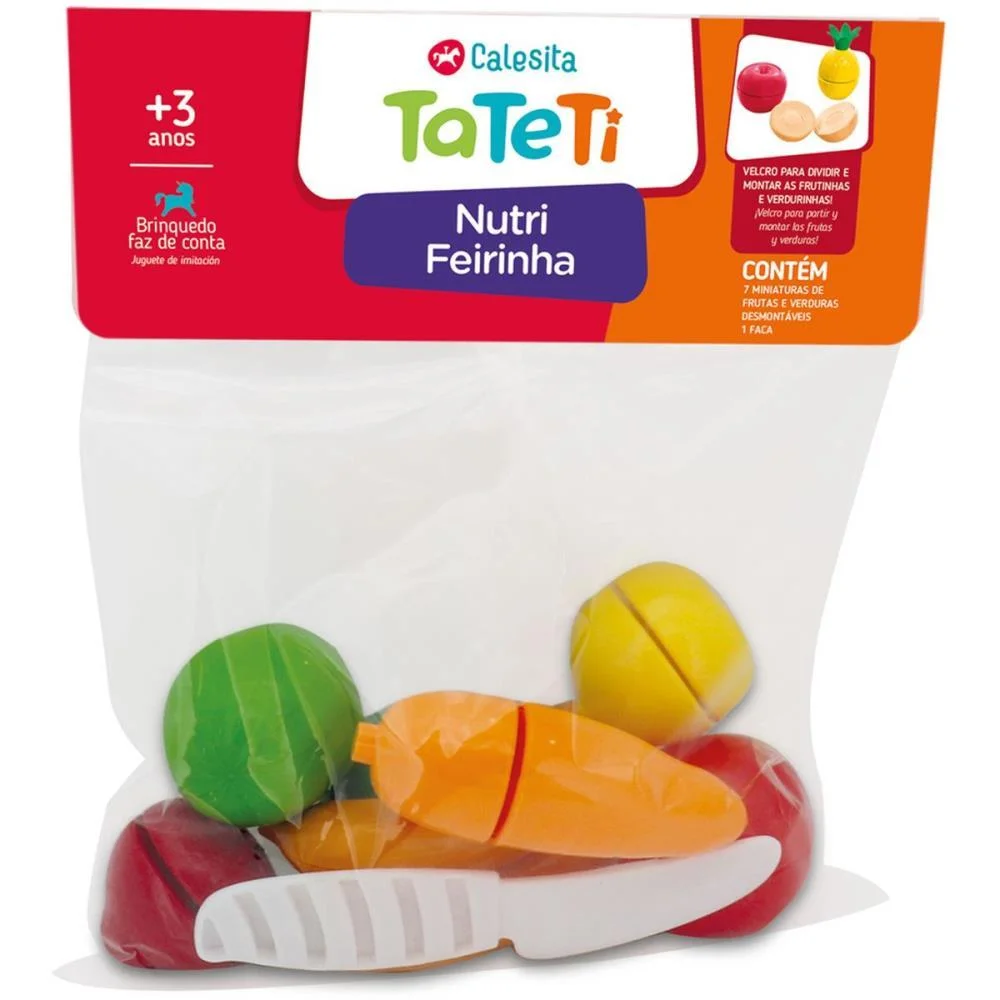 Brincando De Casinha Nutri Feirinha Tateti - imagem 6