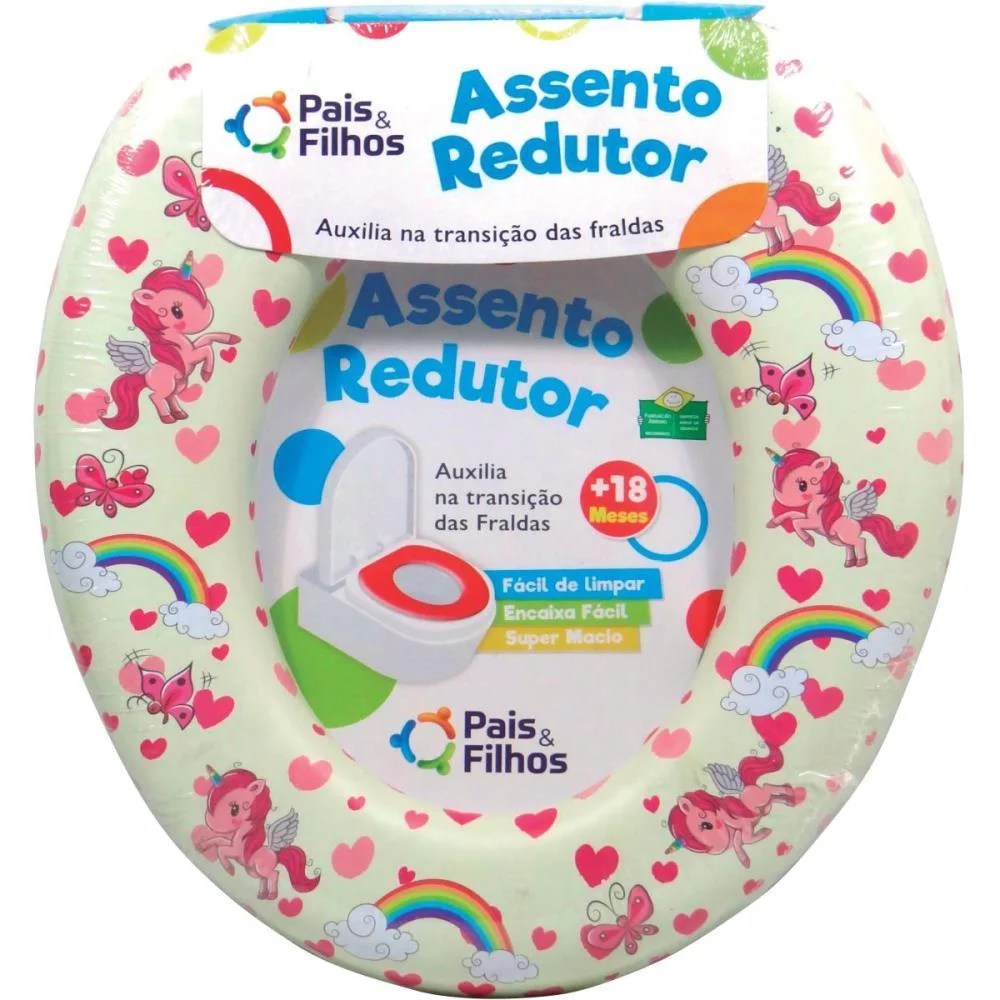 Troninho E Redutor Assento Estampado Feminino Pais E Filhos - imagem 4