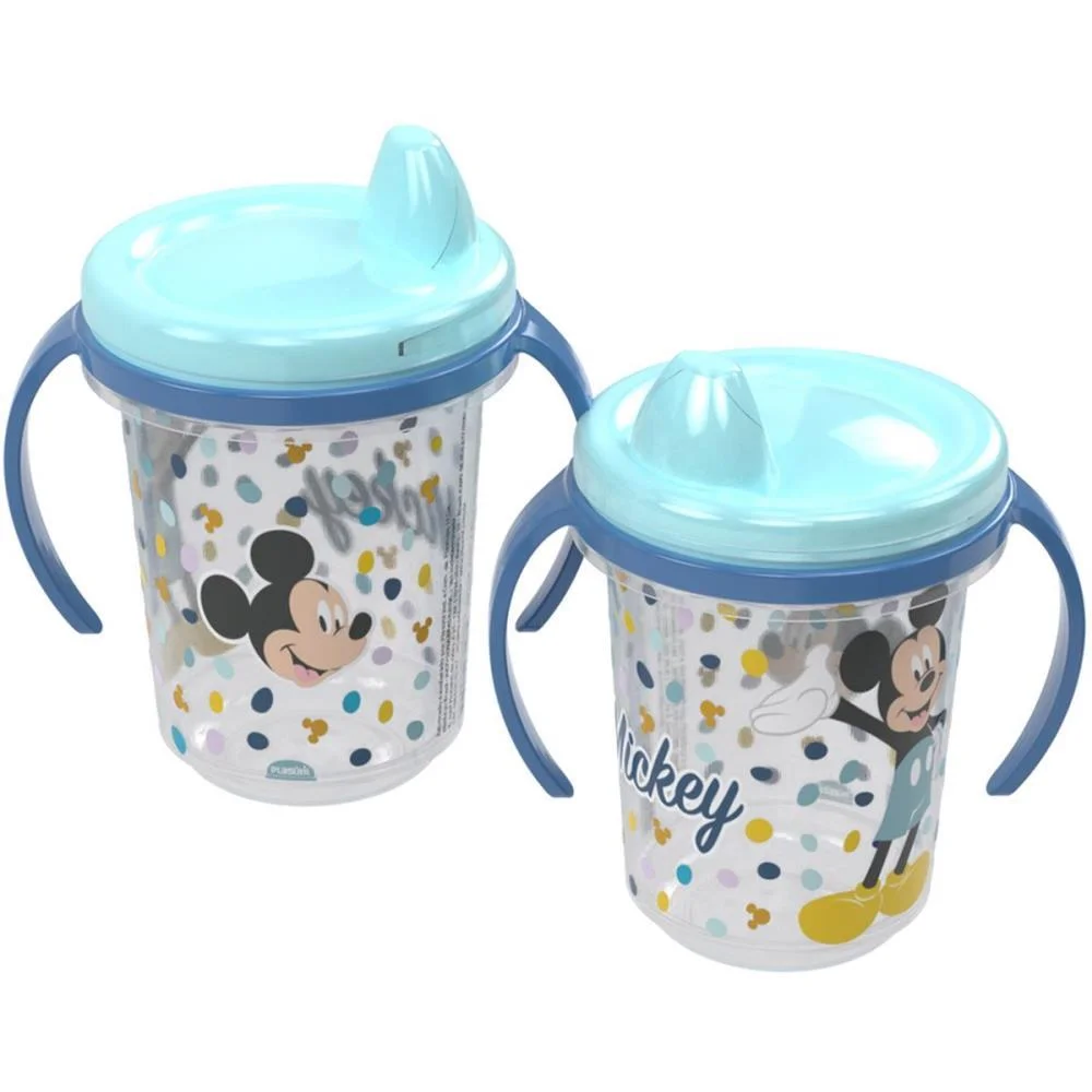 Copo Treinamento Mickey Trio 330Ml Plasutil - imagem 4