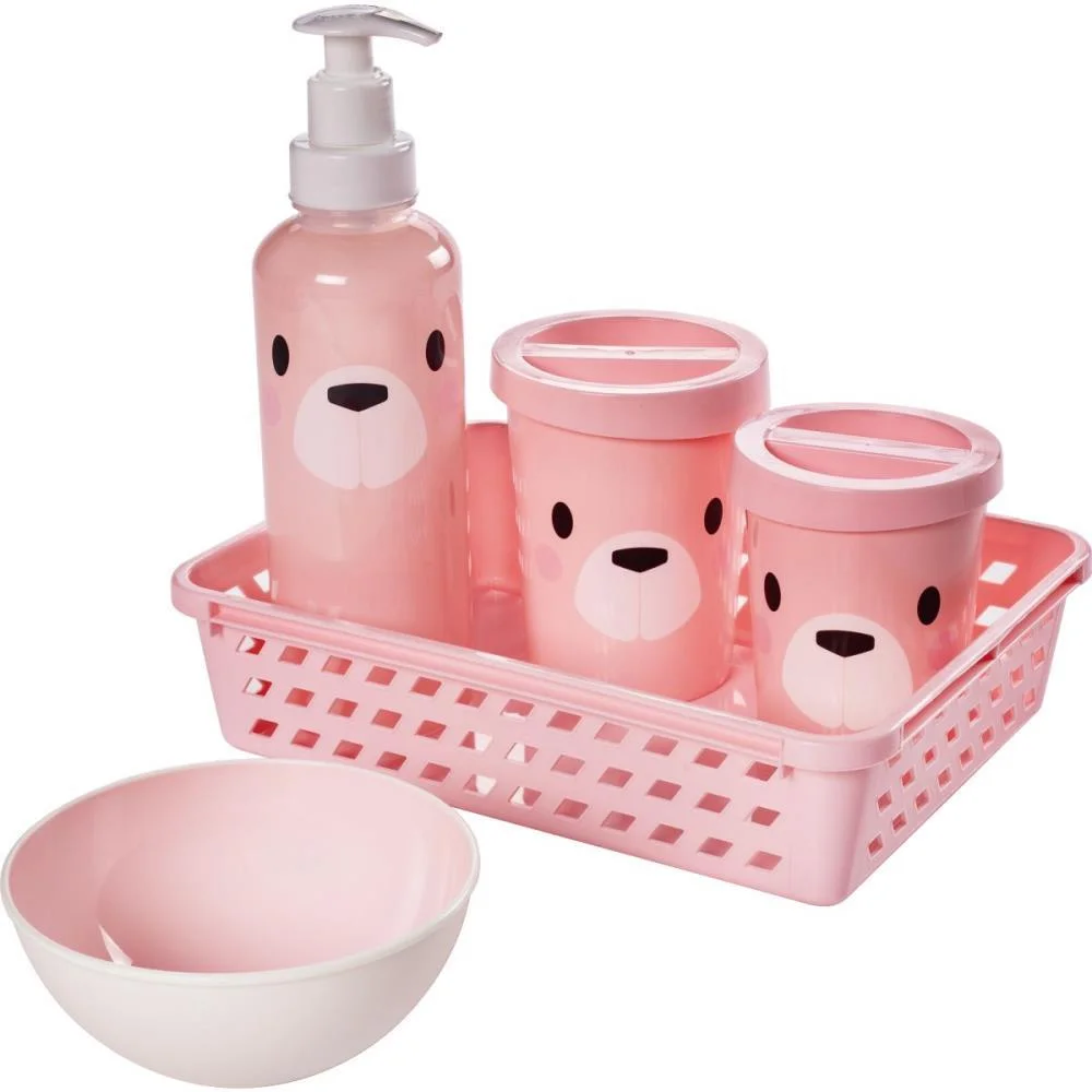 Produto Para Bebe Kit Higiene Jardim Encantado 5 Plasutil (Kit) - imagem 3