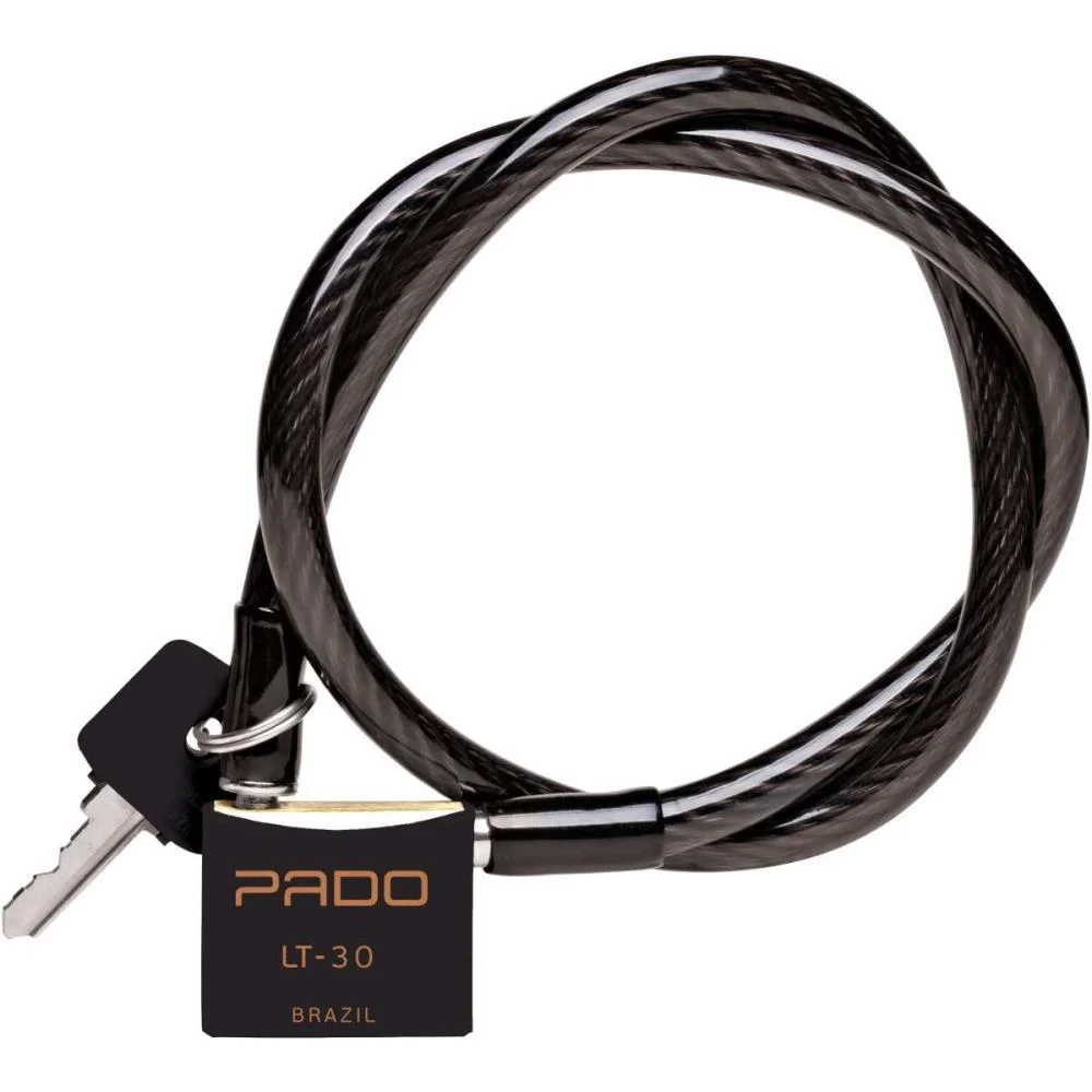 Acessorio Para Bicicleta Cadeado Preto Sm Lt-30Mm Pado (Bl.c/01) - imagem 3