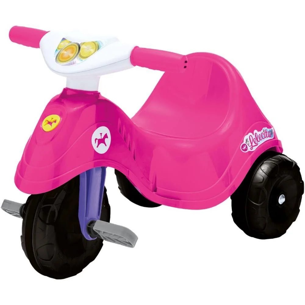 Triciclo Lelecita Rosa Calesita - imagem 5