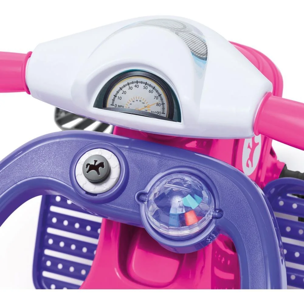 Triciclo Lelecita Rosa Calesita - imagem 6