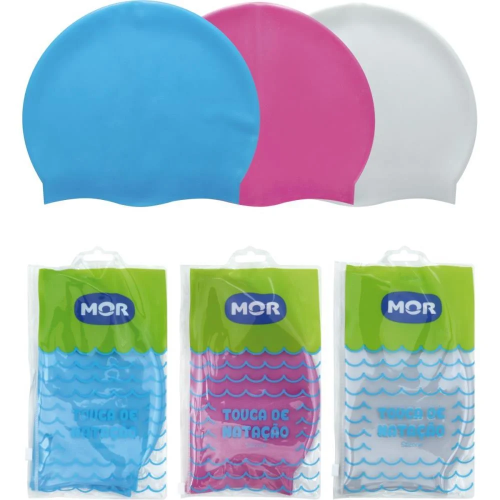 Touca Para Natacao Silicone (S) Mor - imagem 5