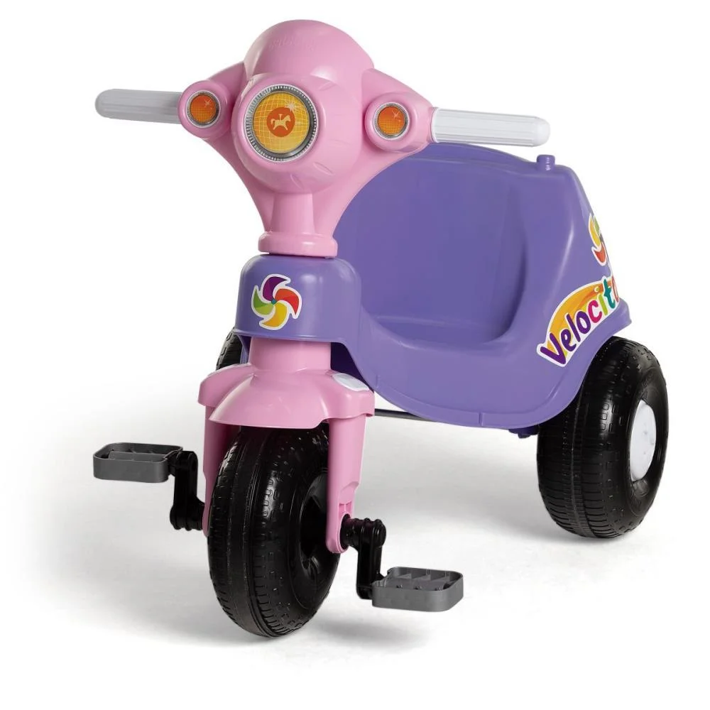 Veiculo Para Bebe Velocita Lilas 2 Em 1 C/Som Calesita - imagem 5