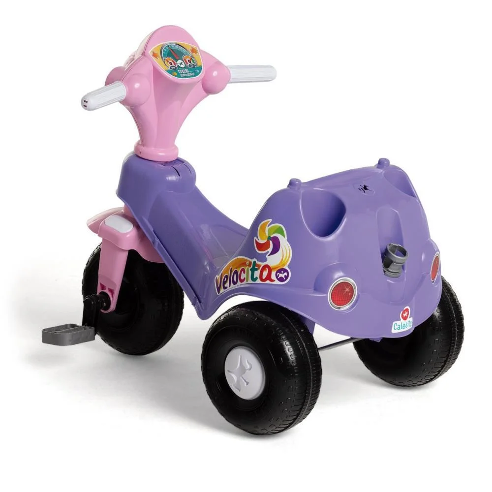Veiculo Para Bebe Velocita Lilas 2 Em 1 C/Som Calesita - imagem 7