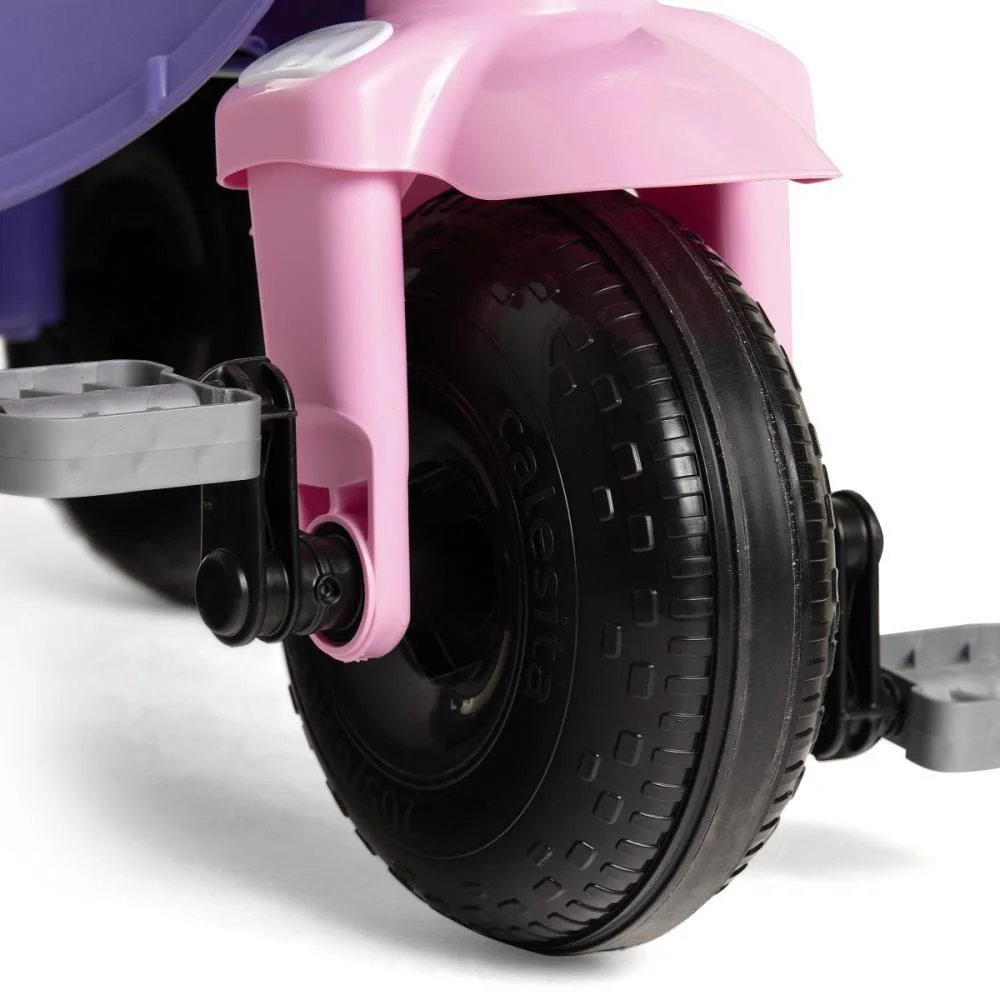 Veiculo Para Bebe Velocita Lilas 2 Em 1 C/Som Calesita - imagem 8