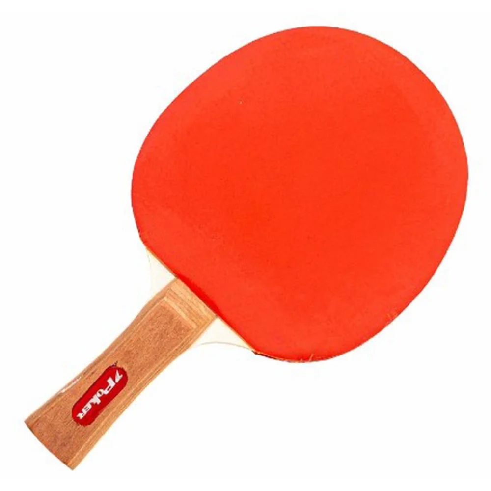 Raquete Para Ping Pong Borracha Lisa C/ Espuma Poker - imagem 5