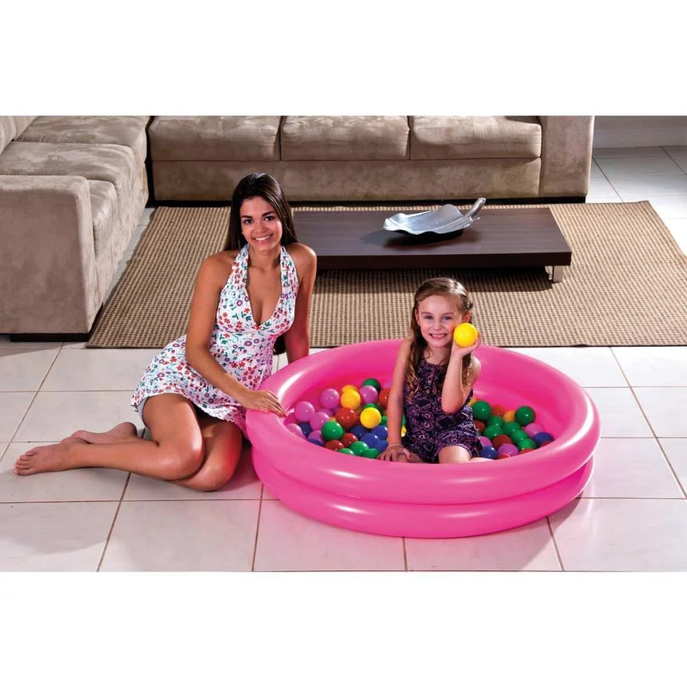 Piscina De Bolinhas 130L Lisa 100 Bolinhas Mor - imagem 4