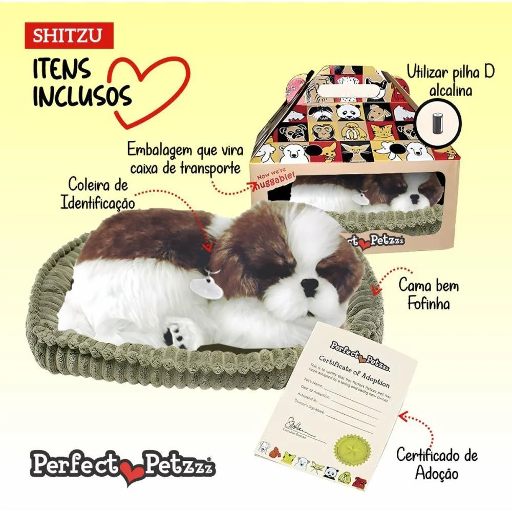 Perfect Petzzz Filhote Cachorro Shih Tzu Imex - imagem 4