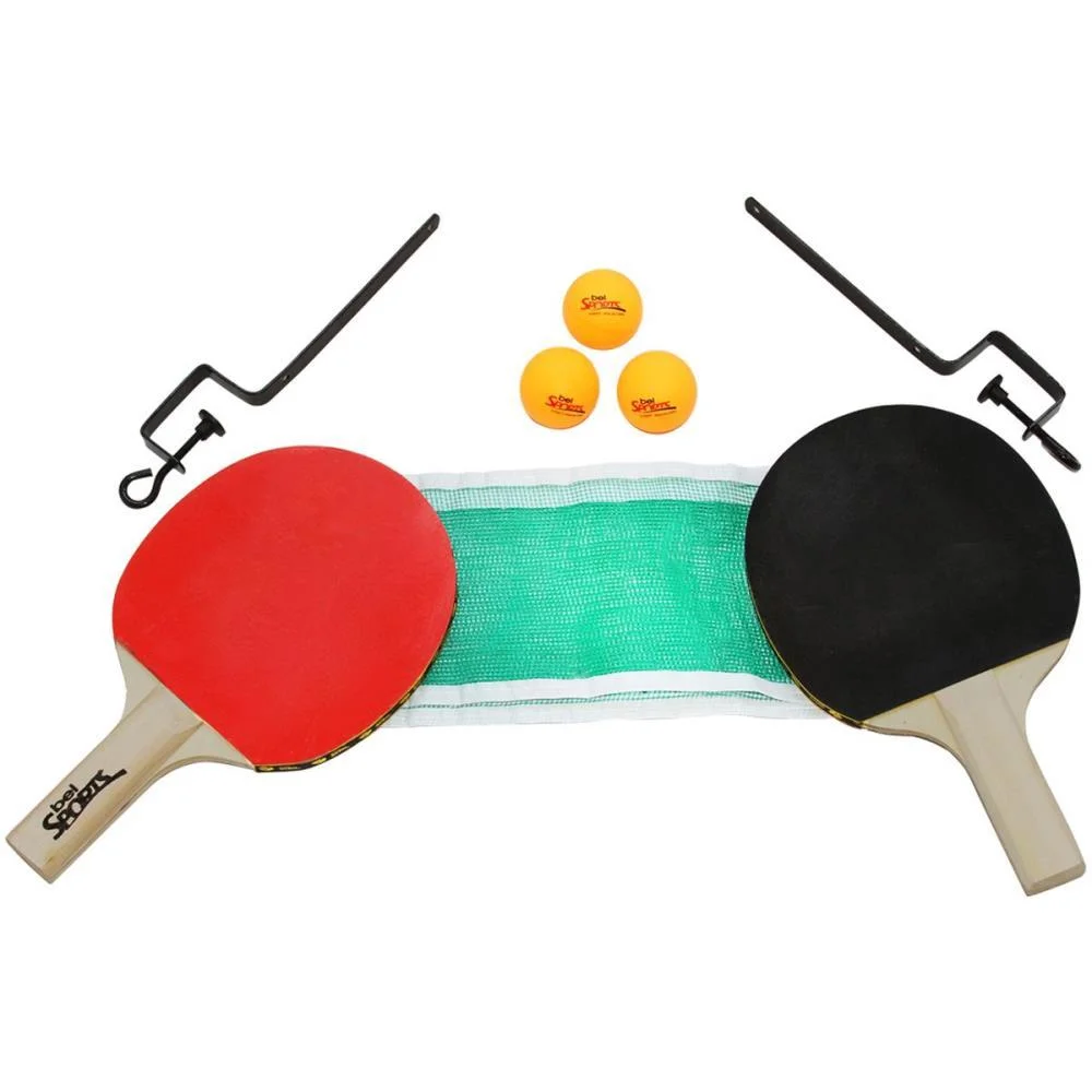 Raquete Para Ping Pong Kit C/ Raquete+3Bolas+Rede Bel (Kit) - imagem 3