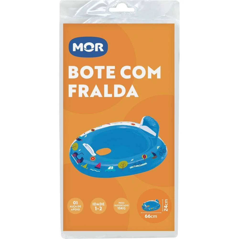 Boia Inflavel Bote C/Fralda Sortidos Mor - imagem 4