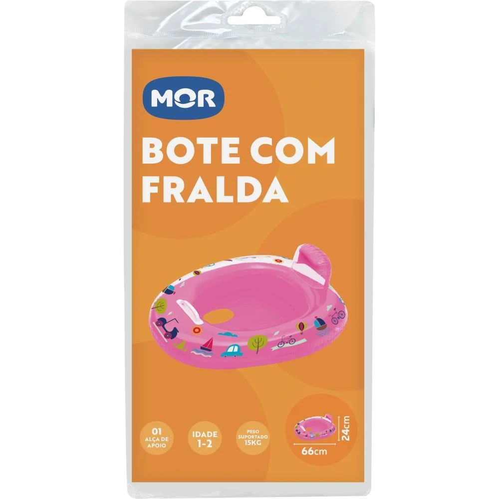 Boia Inflavel Bote C/Fralda Sortidos Mor - imagem 5