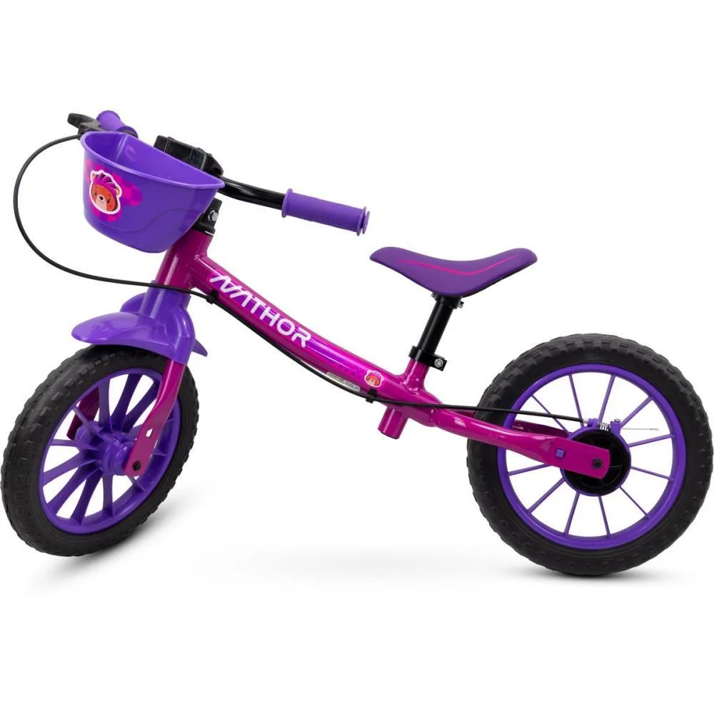 Bicicleta Infantil Balance Bike Feminina Nathor - imagem 3