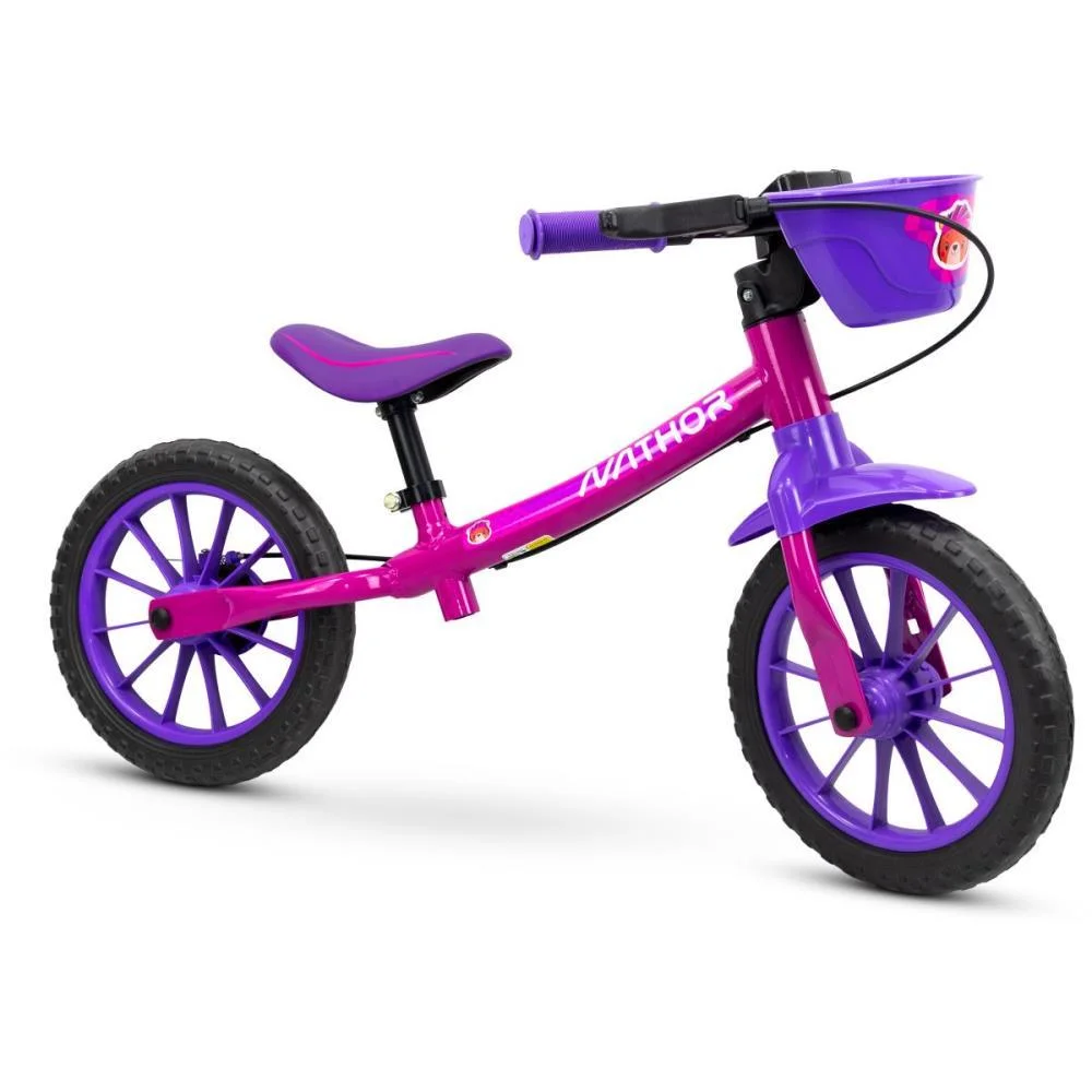 Bicicleta Infantil Balance Bike Feminina Nathor - imagem 4