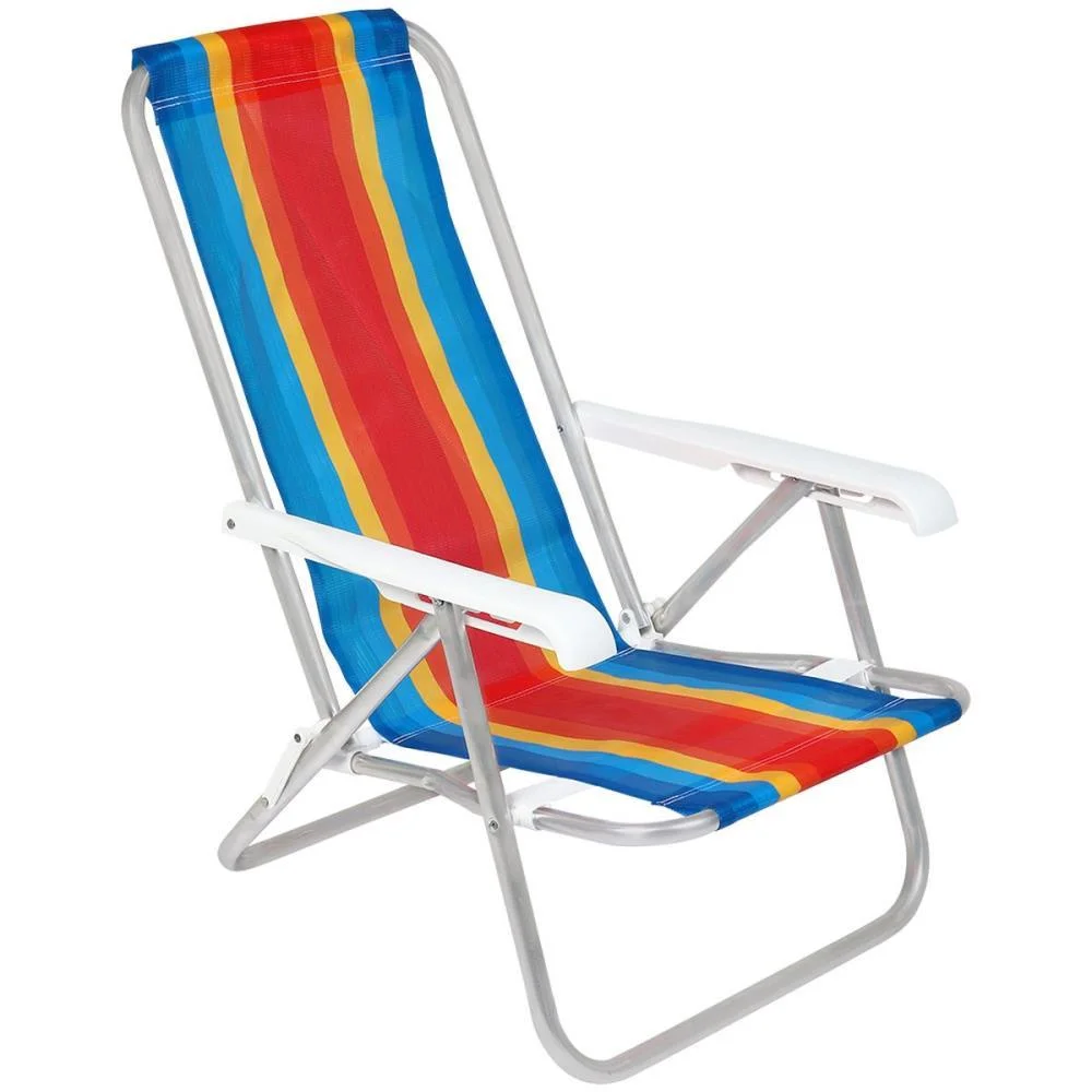 Cadeira P/Piscina/Praia Reclinavel 4Posiçoes 73X54X84 Bel - imagem 6