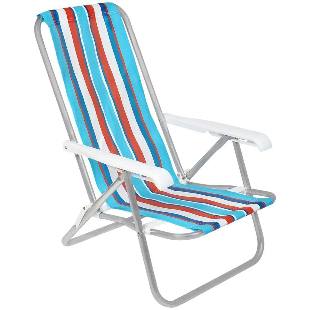 Cadeira P/Piscina/Praia Reclinavel 4Posiçoes 73X54X84 Bel - imagem 10