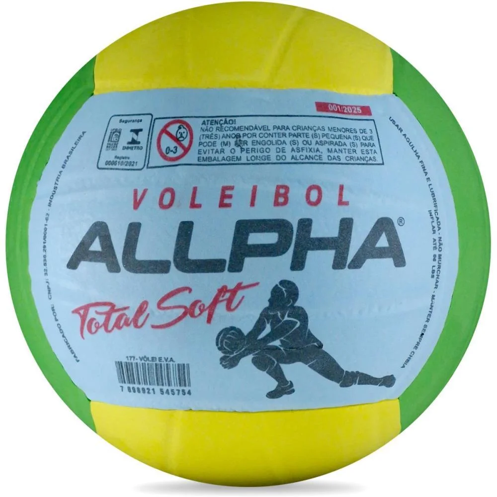 Bola De Volei Total Soft Eva (S) Allpha Bolas - imagem 4